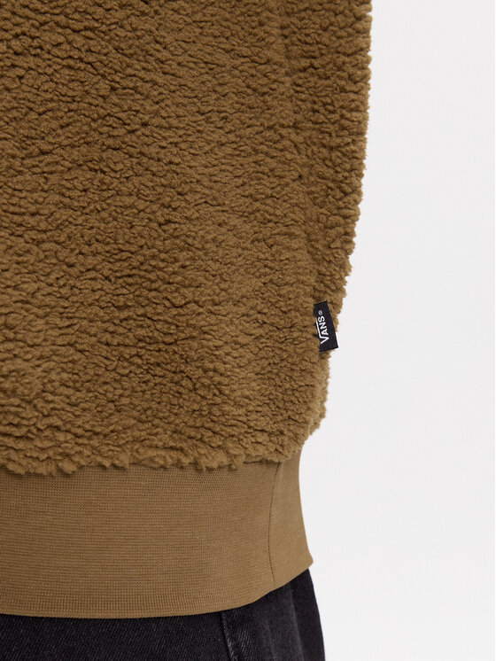 Vans Vans Μπλούζα Happy Camper Qzip VN000ABKBYW1 Καφέ Loose Fit