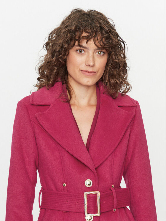 Marciano Guess Wollmantel Alice 3BGL12 a1799Z Rosa Regular Fit 