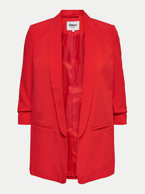 ONLY ONLY Сако Elly 15197451 Червен Regular Fit