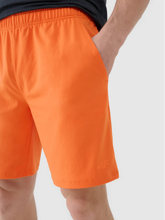 4F 4F Szorty sportowe MULTI ACTIVE Pomarańczowy Regular Fit