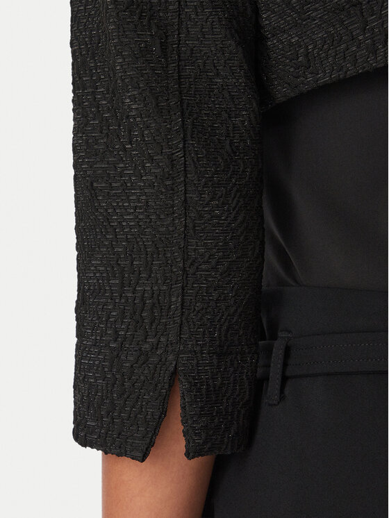 Rinascimento Rinascimento Bolero jaciņa CFC0130375003 Melns Regular Fit