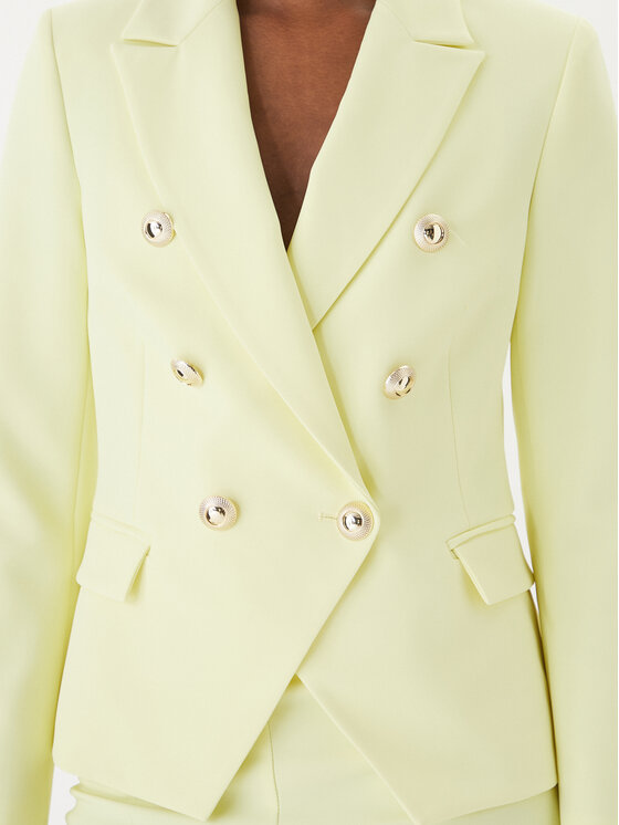 Rinascimento Rinascimento Giacca da abito CFC0128639003 Giallo Regular Fit