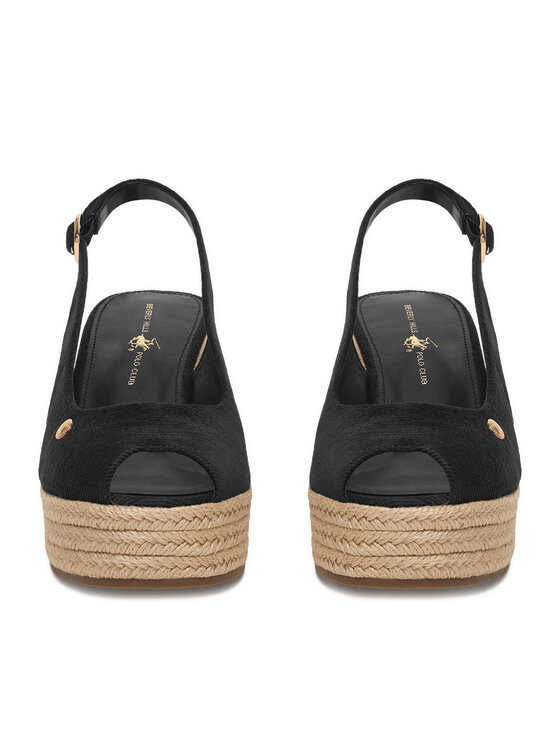 Beverly Hills Polo Club Beverly Hills Polo Club Espadrilles EO-R26SS03466 Schwarz