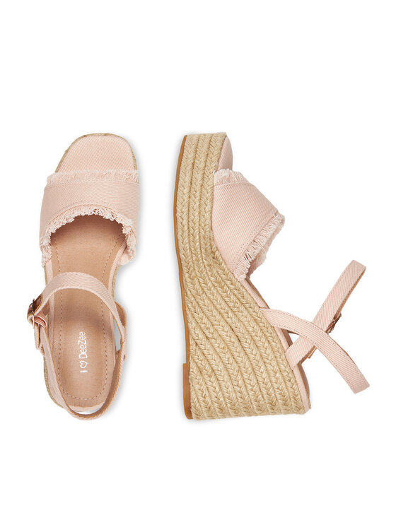 DeeZee DeeZee Espadrilles E0822-4A Rozā