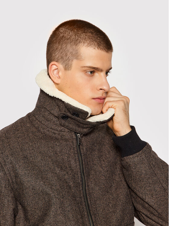 Selected Homme Selected Homme Übergangsjacke Warwick 16080375 Braun Regular Fit