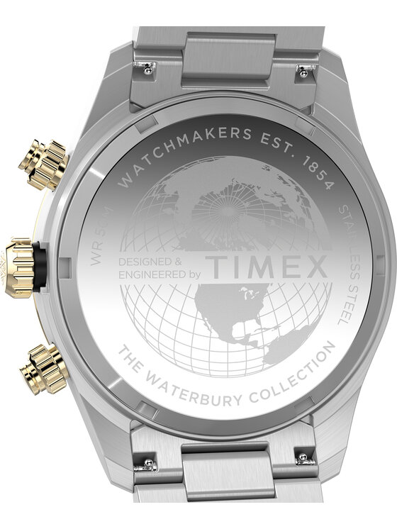 Timex Timex Hodinky TW2Y24000 Stříbrná