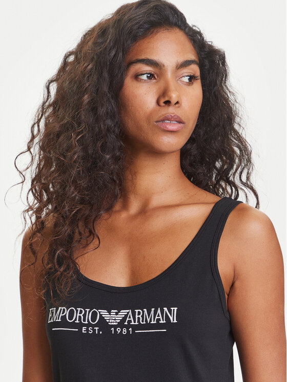Emporio Armani Underwear Emporio Armani Underwear Hétköznapi ruha EW000494 AF10881 UC001 Fekete Regular Fit