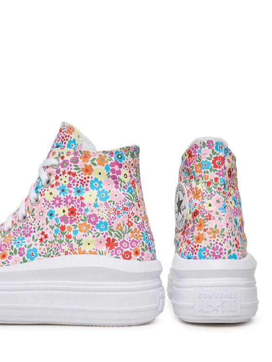 Converse Converse Tenisice Chuck Taylor All Star Move Platform Mini Flowers A14968C Šarena
