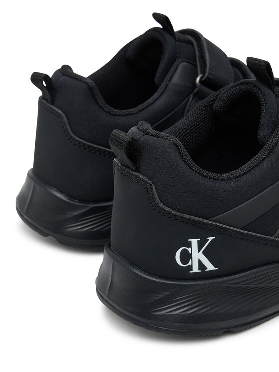 Calvin Klein Calvin Klein Сникърси Low Cut Velcro Sneaker V1B9-83169-1845 S Черен
