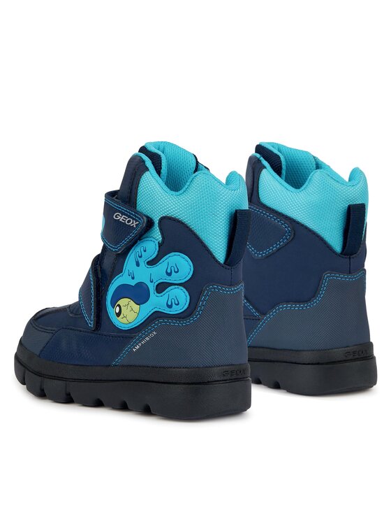 Geox Geox Snehule J Willaboom Boy B Ab J36LFA 050FU CF4N4 D Tmavomodrá