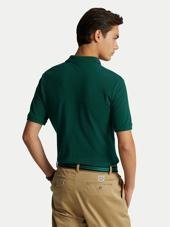 Polo Ralph Lauren Polo Ralph Lauren Polo 710782592016 Zielony Custom Slim Fit