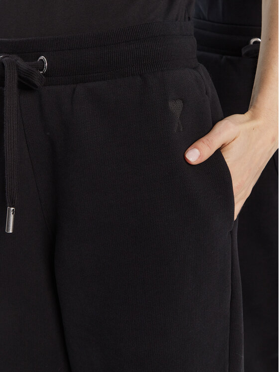 AMI PARIS AMI PARIS Спортивні штани UTR240.747 Чорний Regular Fit