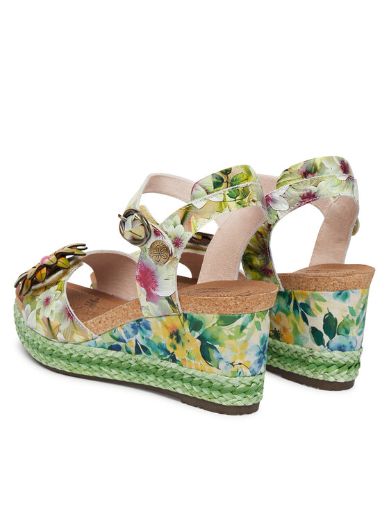 Laura Vita Laura Vita Босоніжки Facyo 75 Зелений