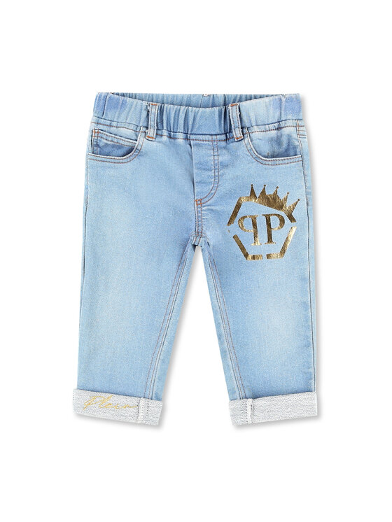 PHILIPP PLEIN PHILIPP PLEIN Jeansy 2705 Błękitny Straight Fit