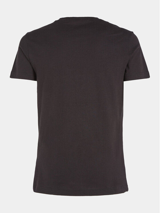 Calvin Klein Jeans Calvin Klein Jeans T-shirt J30J322552 Crna Slim Fit
