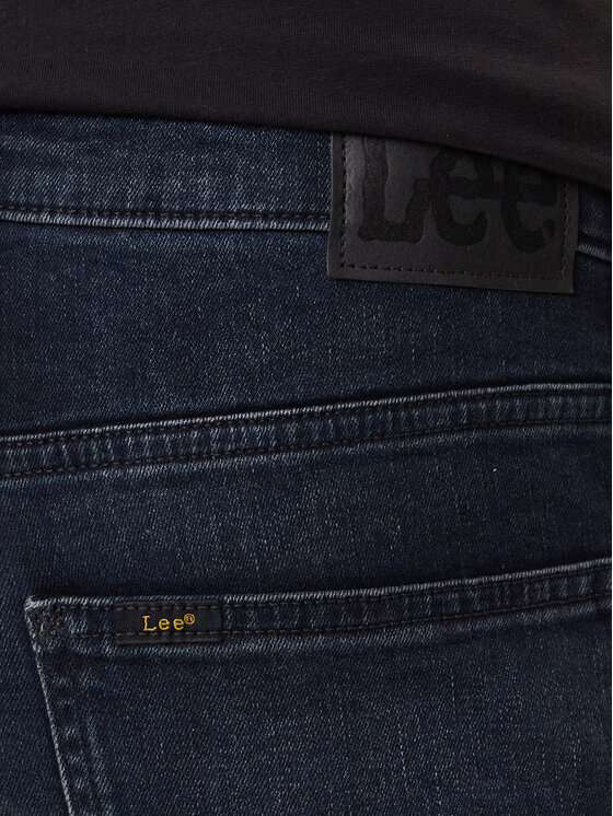 Lee Lee Τζιν Luke 112370638 Μαύρο Slim Fit