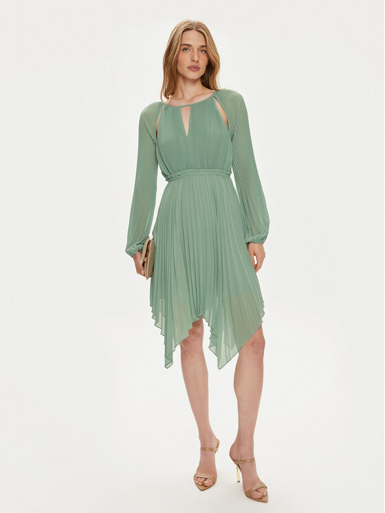 TWINSET TWINSET Koktejlové šaty 241TP2461 Modrá Regular Fit