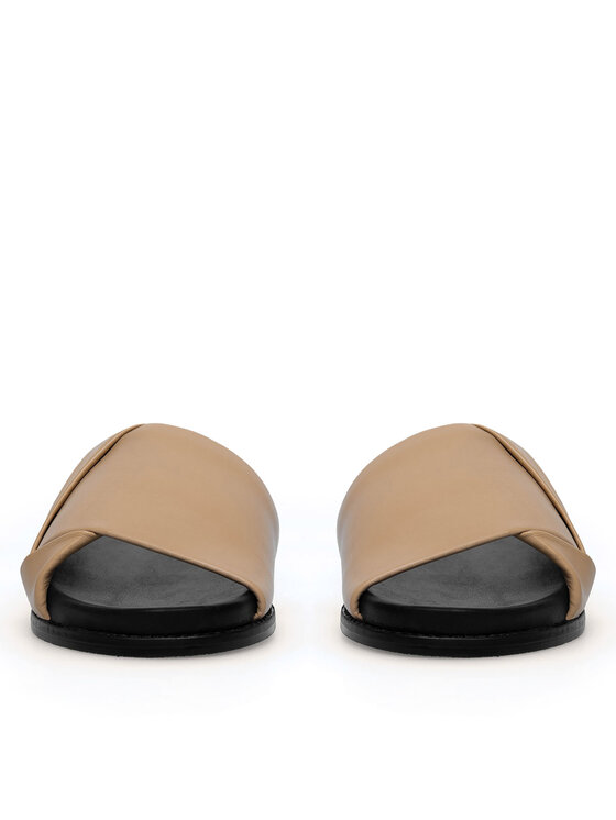 Sergio Bardi Sergio Bardi Pantoletten WI29-CHV-24L-192-SB Beige