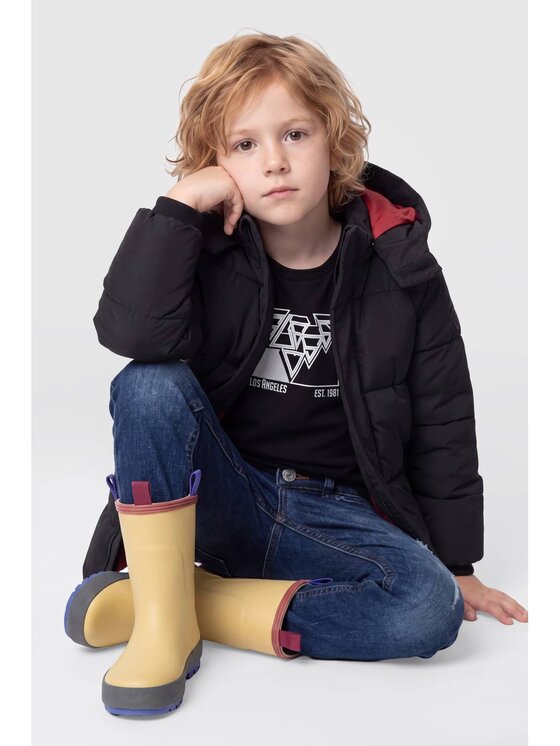 Guess Kids Guess Kids Kurtka przejściowa 185071 Czarny Classic Fit