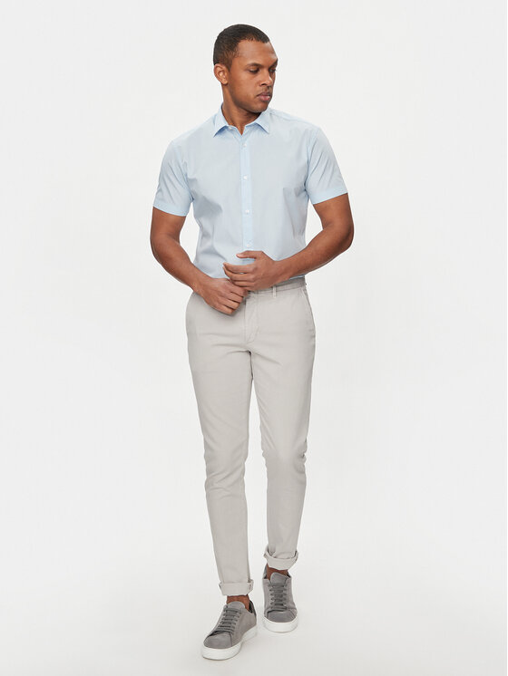Jack&Jones Jack&Jones Košulja Joe 12195062 Svijetloplava Slim Fit