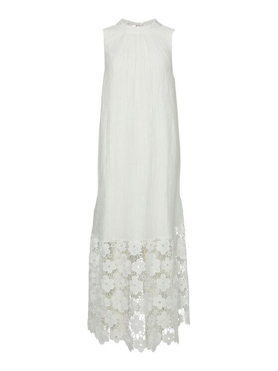 YAS YAS Letné šaty Twigsy 26037703 Biela Relaxed Fit