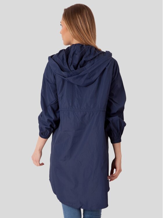Perso Perso Kurtka przejściowa typu parka Niebieski Slim Fit