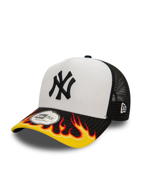 New Era Šilterica MBL Flame Trucker N 60565478 Crna