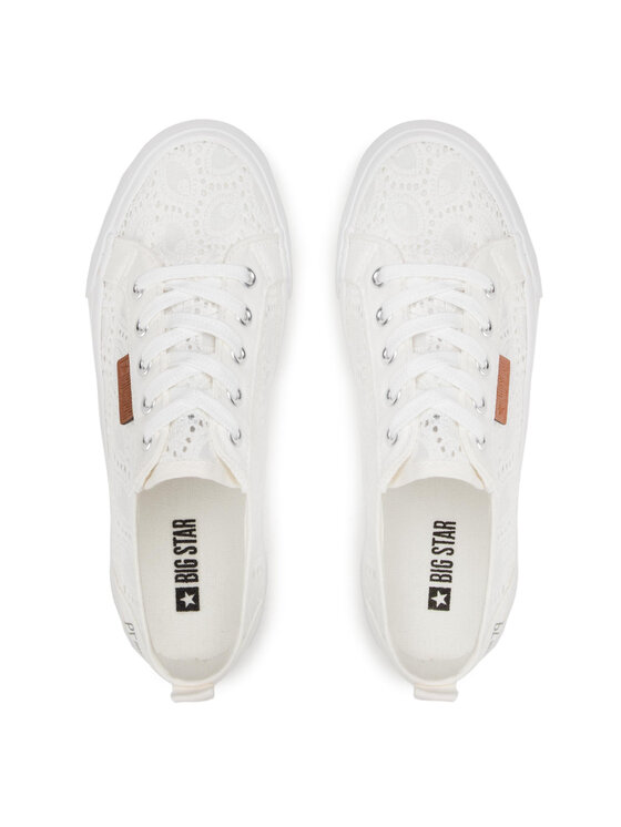 Big Star Shoes Big Star Shoes Tenniskingad W274925 Valge