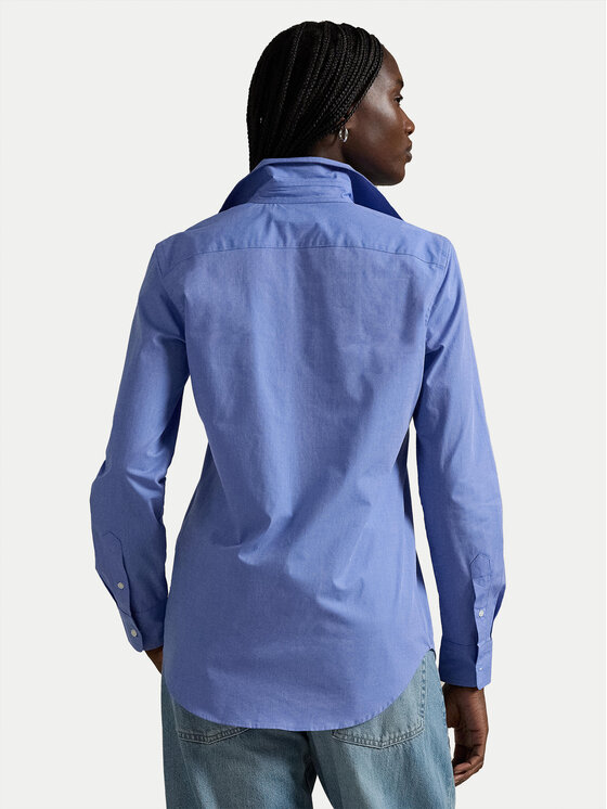 Polo Ralph Lauren Polo Ralph Lauren Srajca 211941509001 Modra Slim Fit