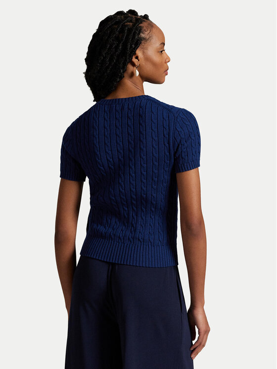 Polo Ralph Lauren Polo Ralph Lauren Džemper 211965761001 Tamnoplava Slim Fit