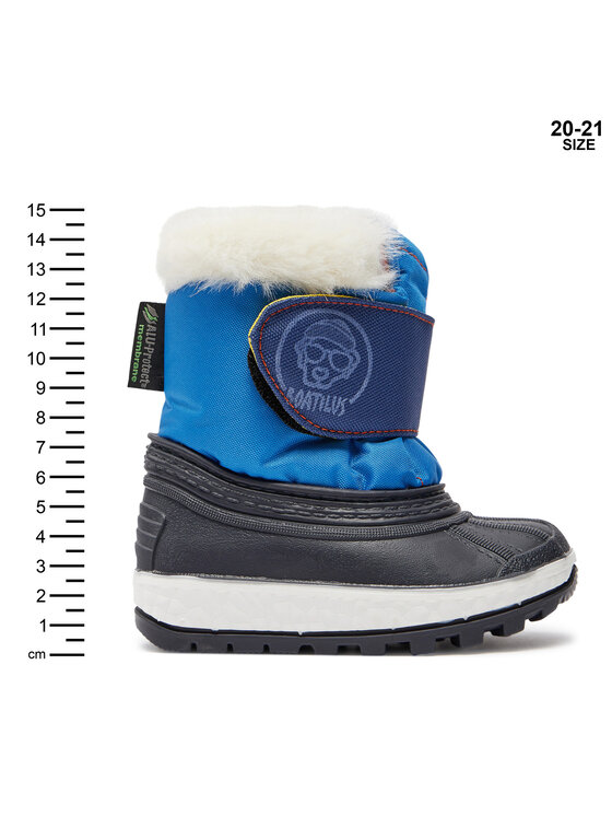 Boatilus Boatilus Снігоходи Joggy 04 Sport Lace NJ04 VAR.13XV Бірюзовий