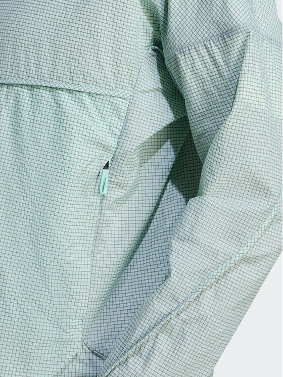 adidas adidas Kurtka anorak Terrex Xploric Turkusowy Loose Fit