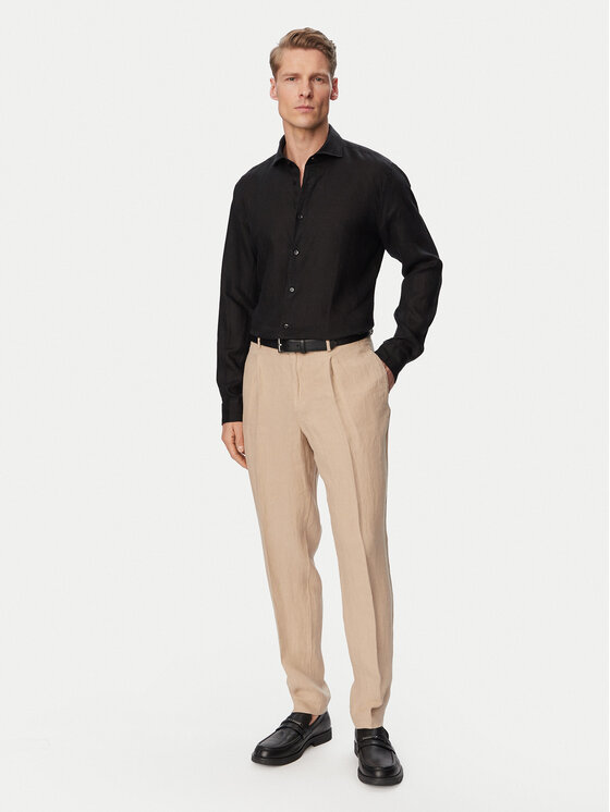 JOOP! JOOP! Сорочка Pai-W 30102661 Чорний Regular Fit
