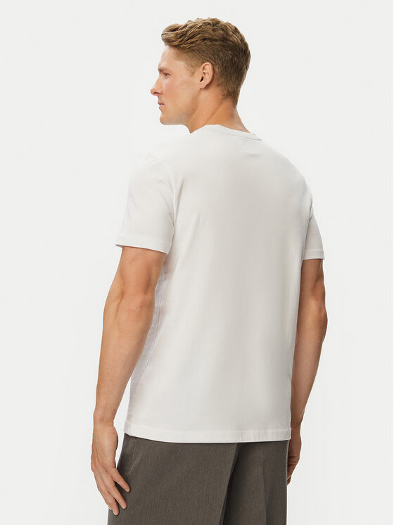 Beverly Hills Polo Club Beverly Hills Polo Club T-Shirt P-SS26M-TS414000 Λευκό Regular Fit