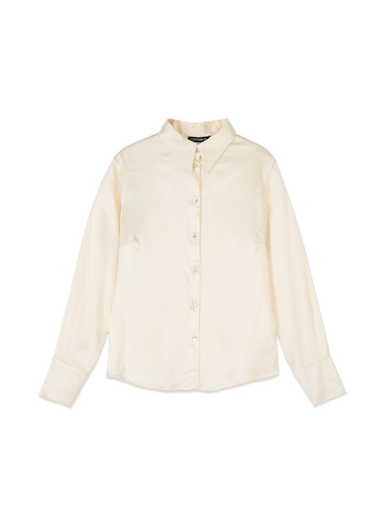Oltre Oltre Koszula 5017R003229N021 Biały Regular Fit