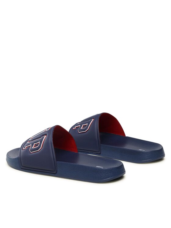Ciabatte Austin Emb GAQ001F1SMELYBGP Blu scuro