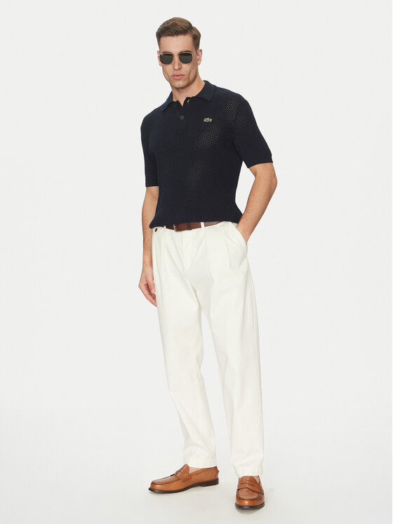 Lacoste Lacoste Sweater AH9724 Sötétkék Regular Fit