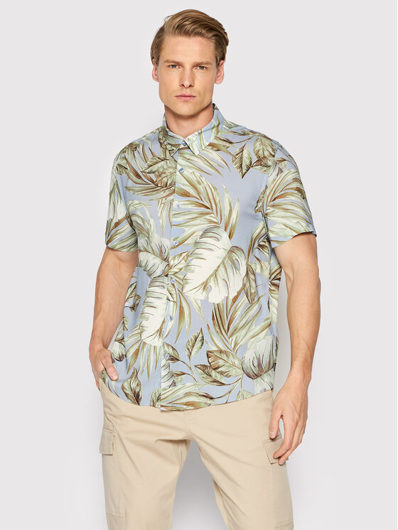 Camicia M2GH40 WD4Z2 Blu Slim Fit