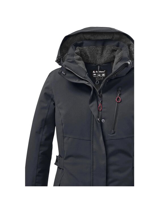 KILLTEC KILLTEC Parka 37726/200 Czarny Regular Fit