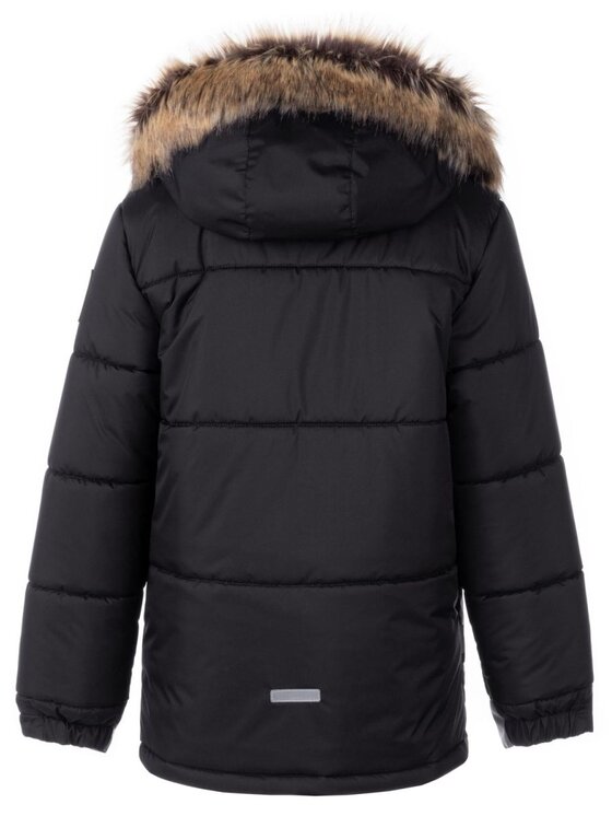Lenne Lenne Kurtka anorak 23366-042 Czarny Basic Fit