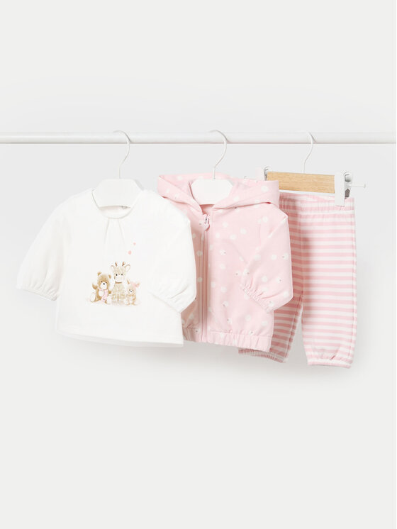 Mayoral Completo tuta 2613 Rosa Regular Fit, taglia : 12M
