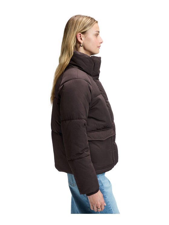 Lee Lee Kurtka puchowa 112385633 Brązowy Regular Fit
