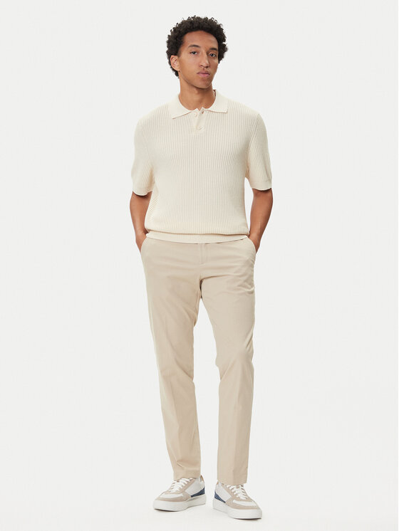 BOSS BOSS Polo Akoppo 50543670 Žuta Regular Fit