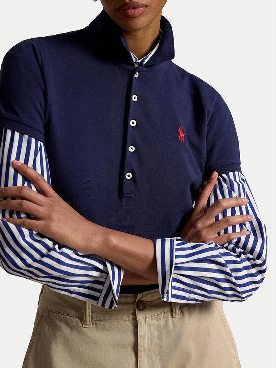 Polo Ralph Lauren Polo Ralph Lauren Polo 211B18200005 Tamnoplava Slim Fit
