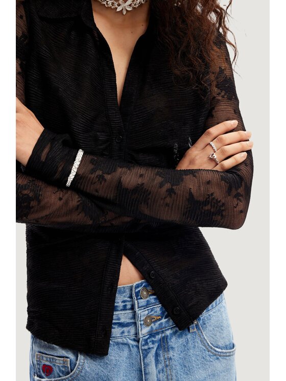 Desigual Desigual Blusa ABATA Nero Long Fit
