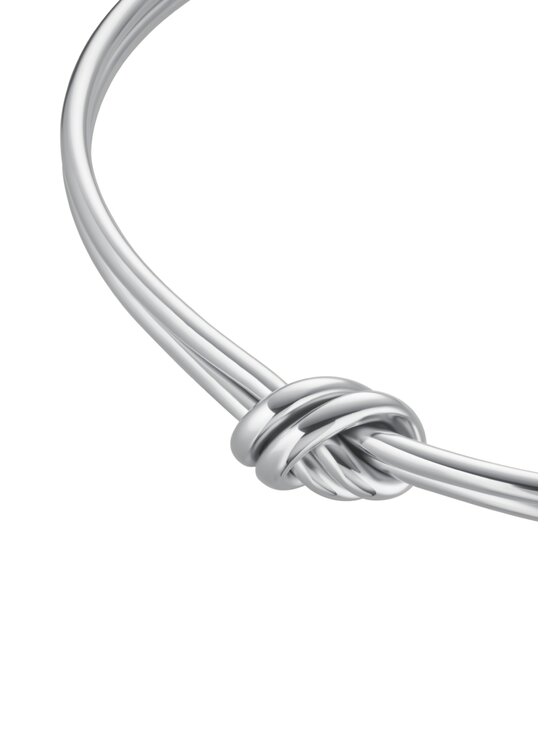 Rosefield Rosefield Bransoletka Knotted Collection Srebrny