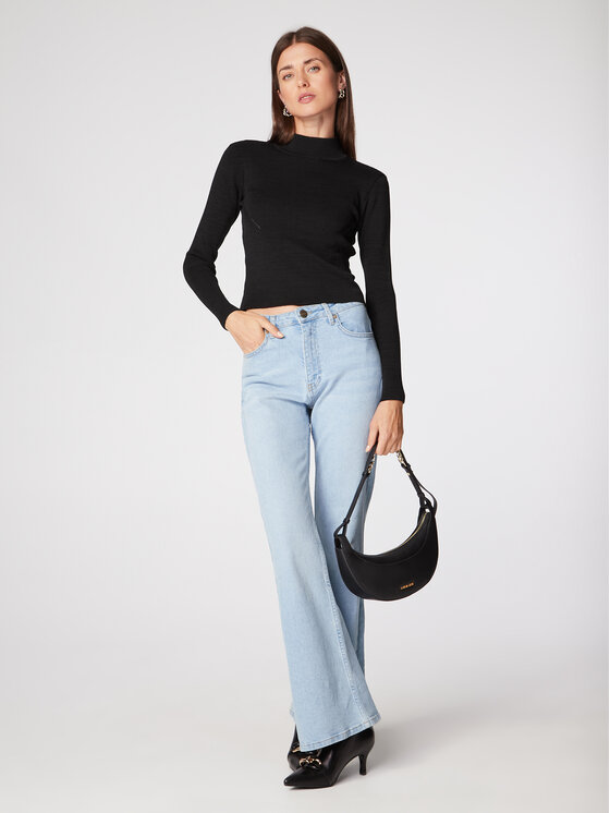 Maglione Lulu Nero Slim Fit