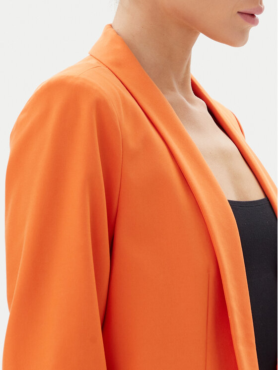 Pieces Pieces Pintsak Bosella 17090996 Oranž Regular Fit