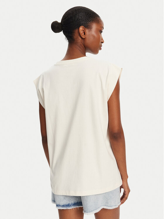 Patrizia Pepe Patrizia Pepe Tricou 2M4418/J295-B823 Bej Regular Fit