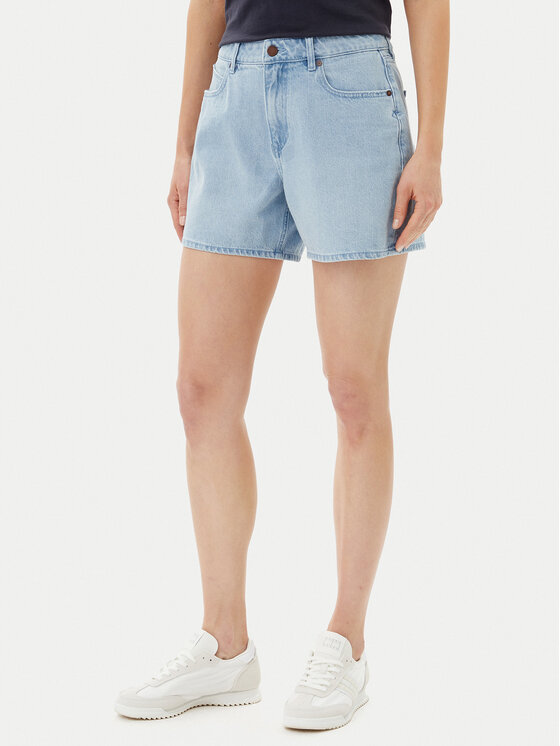 Volcom Volcom Džínové šortky Stoned B2012500 Modrá Boyfriend Fit